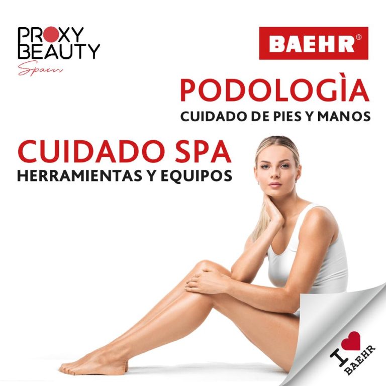 Lee más sobre el artículo La mejor tecnología en el mundo de la podología llega a Beauty Valencia de la mano de la marca BAEHR